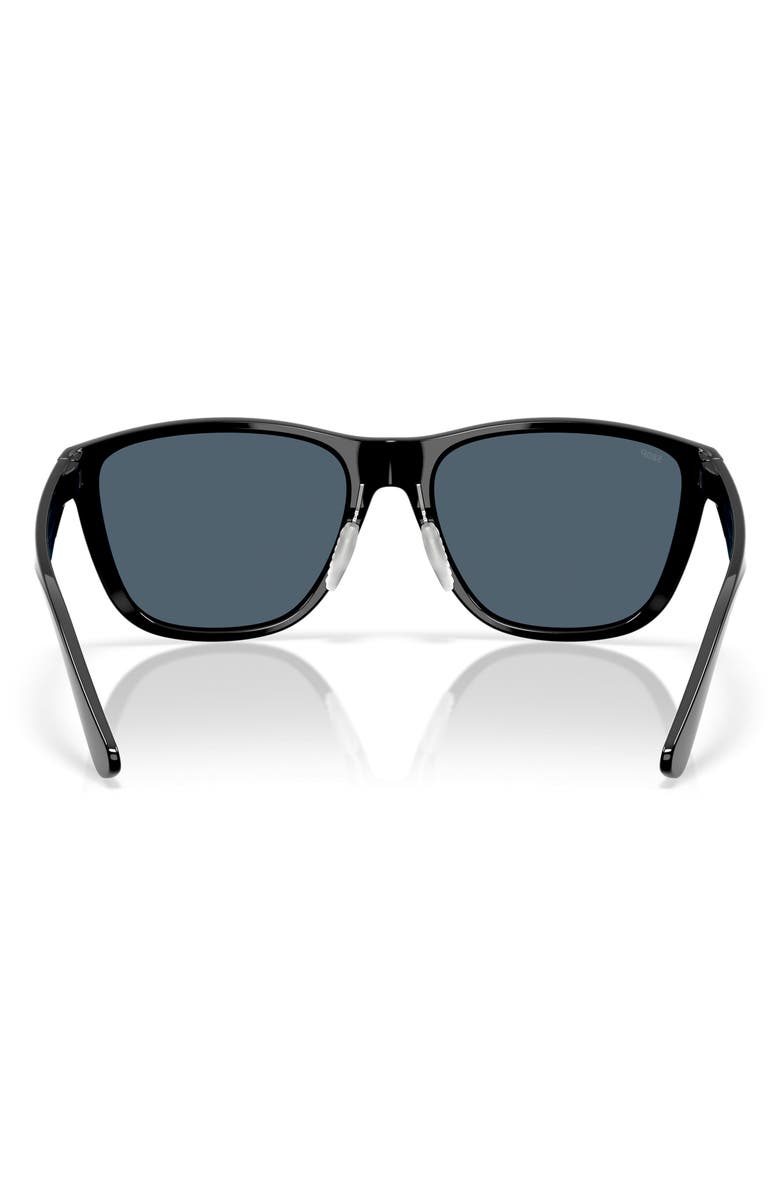 Costa Del Mar Corrientes 57mm Sunglasses, Alternate, color, Black / Gray