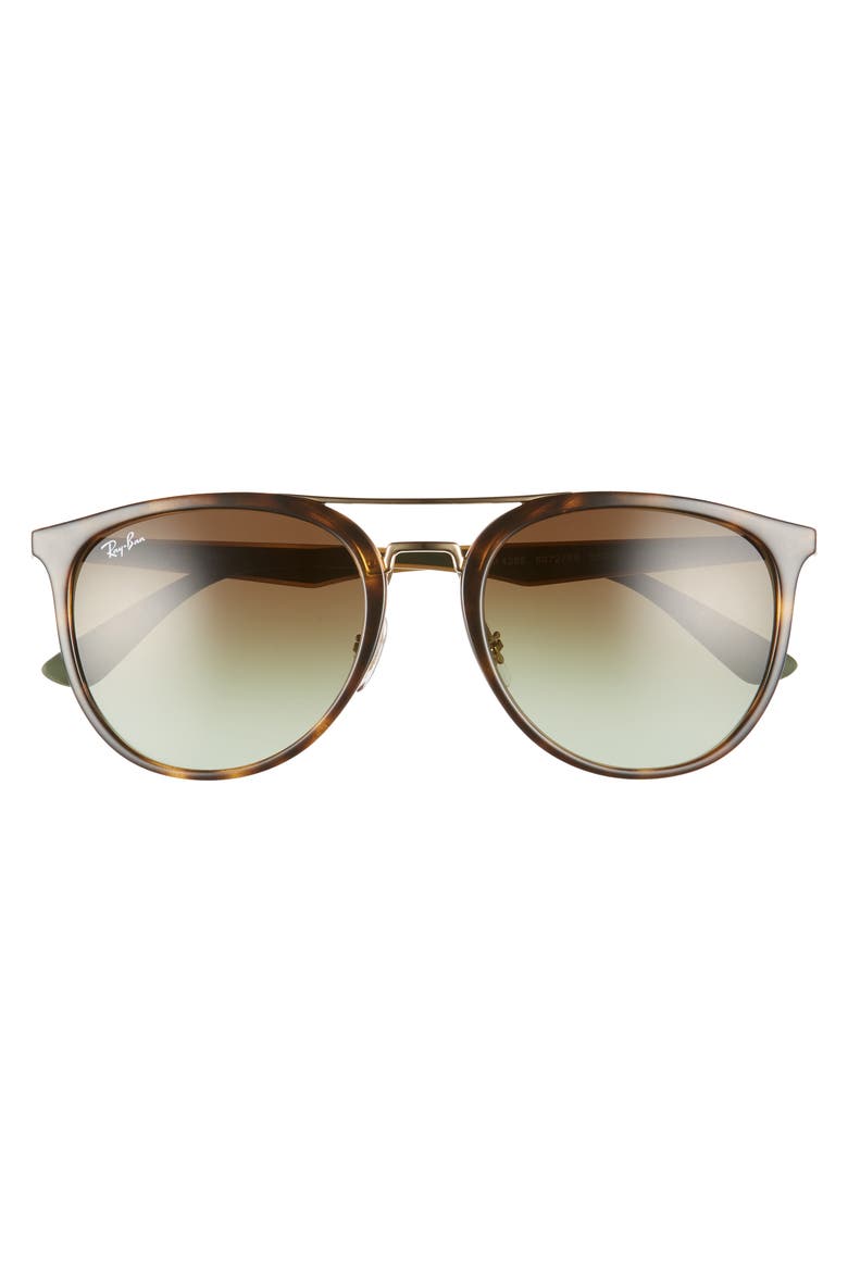 55mm Retro Sunglasses, Alternate, color, HAVANA