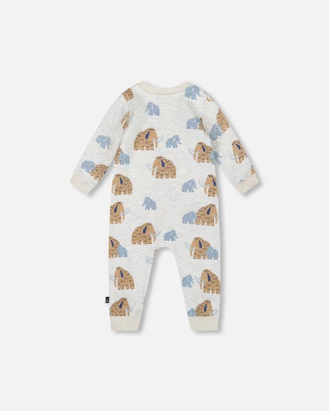 One-Piece Fleece Romper Mammoth (Baby)