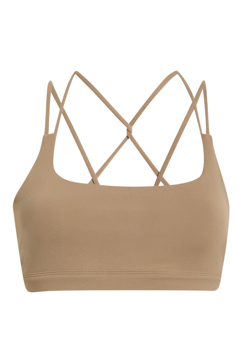 Cloud Strappy Sports Bra, Alternate, color, CARIBOU