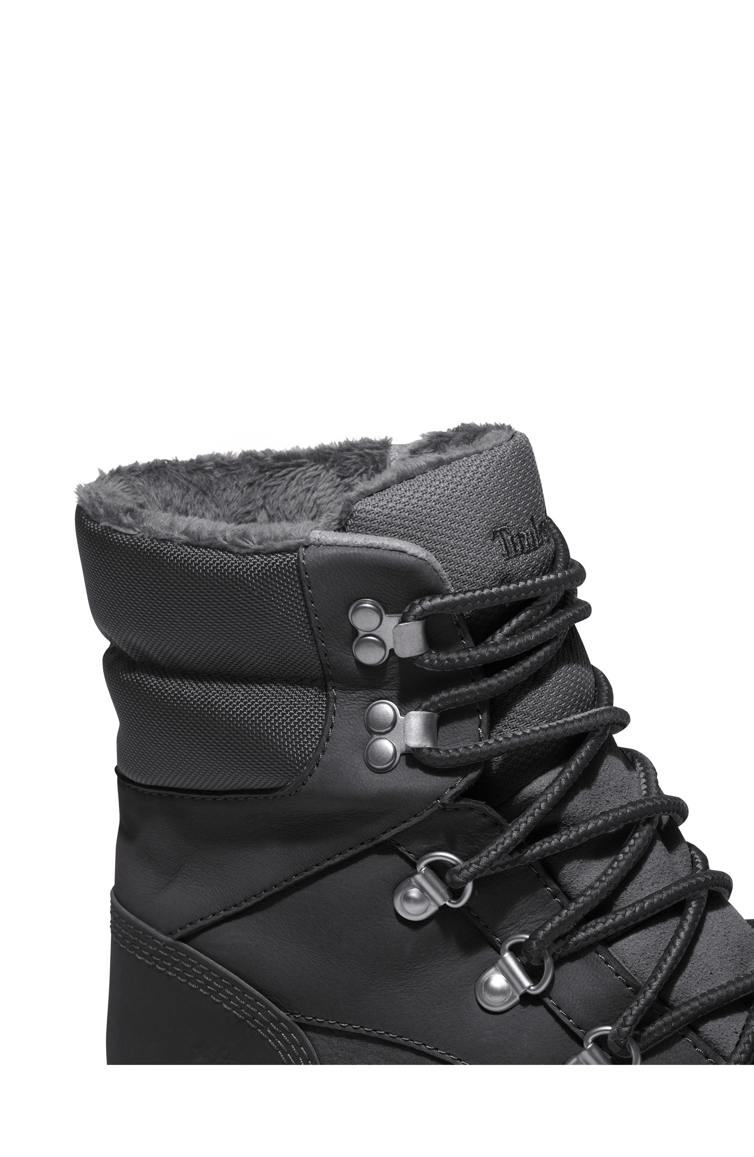 Timberland Cortina Valley Faux Shearling Lined Waterproof Boot, Alternate, color, 