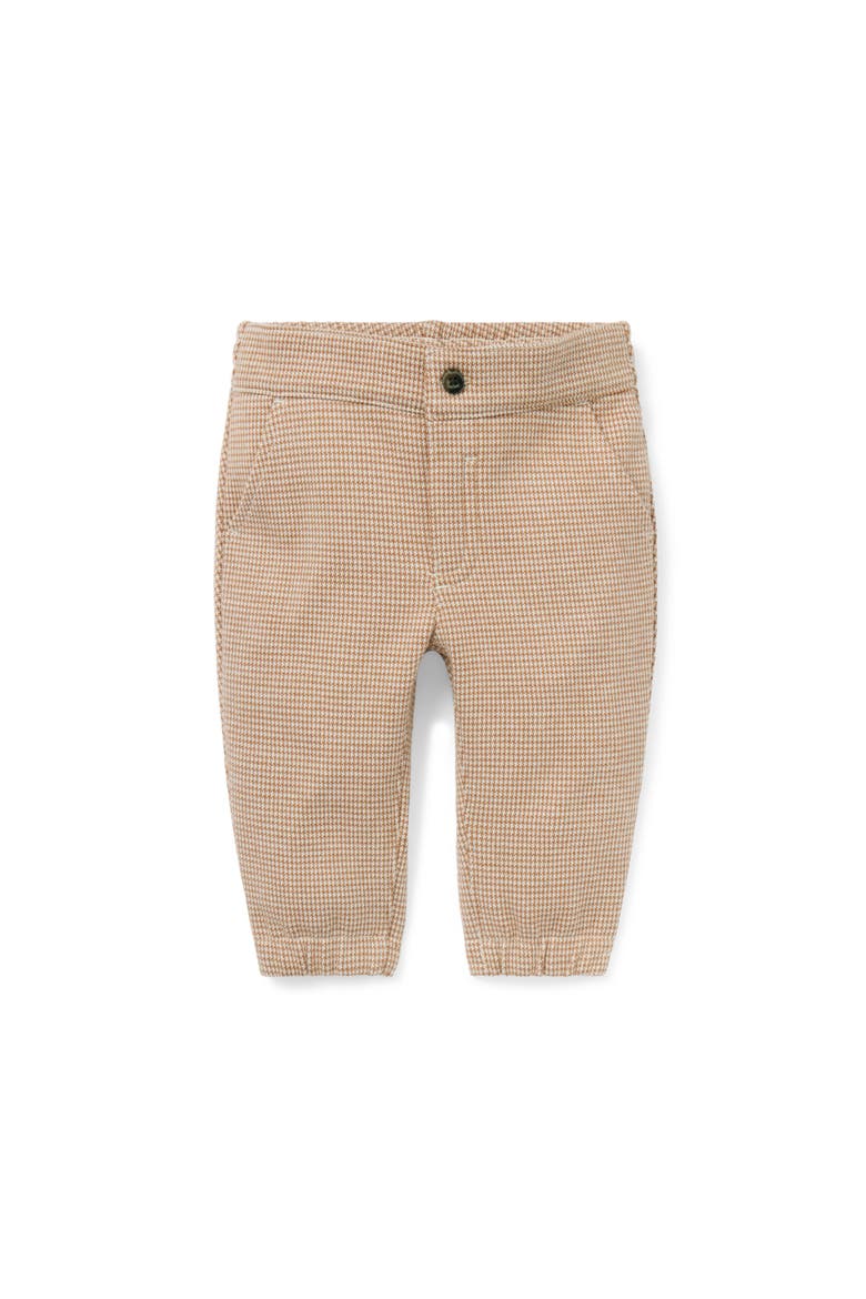 Baby Houndstooth Pant, Main, color, Brown