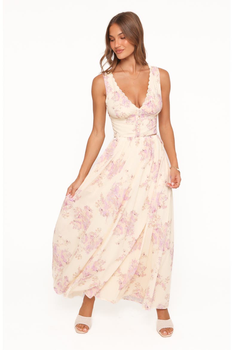 Tinsley Top, Alternate, color, LAVENDER FLORAL