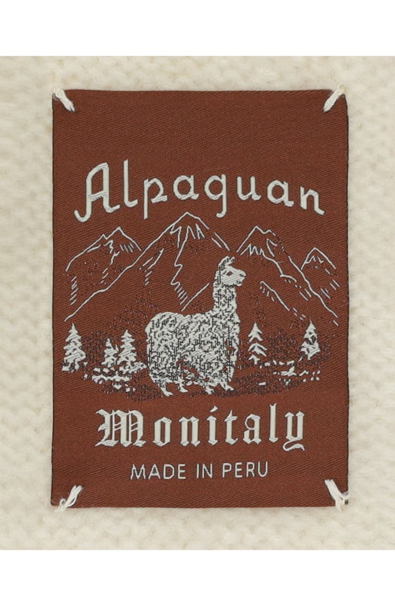 Fortela Alpaca Cotton Beanie Hat, Alternate, color, Cream