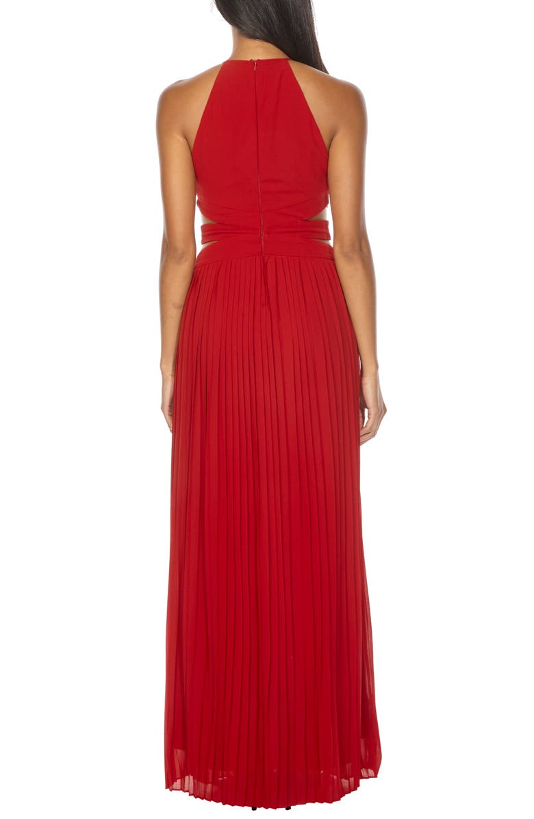 TFNC Boston Cutout Maxi Dress, Alternate, color, 