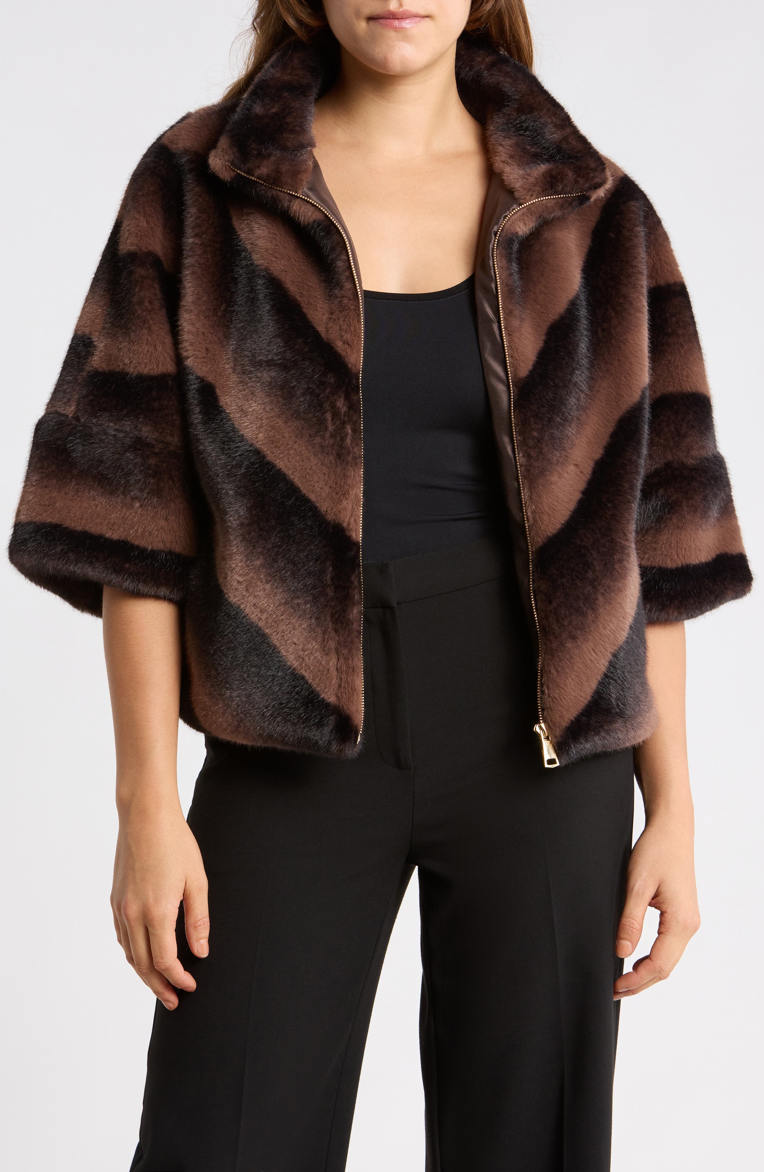 Faux Fur Jacket