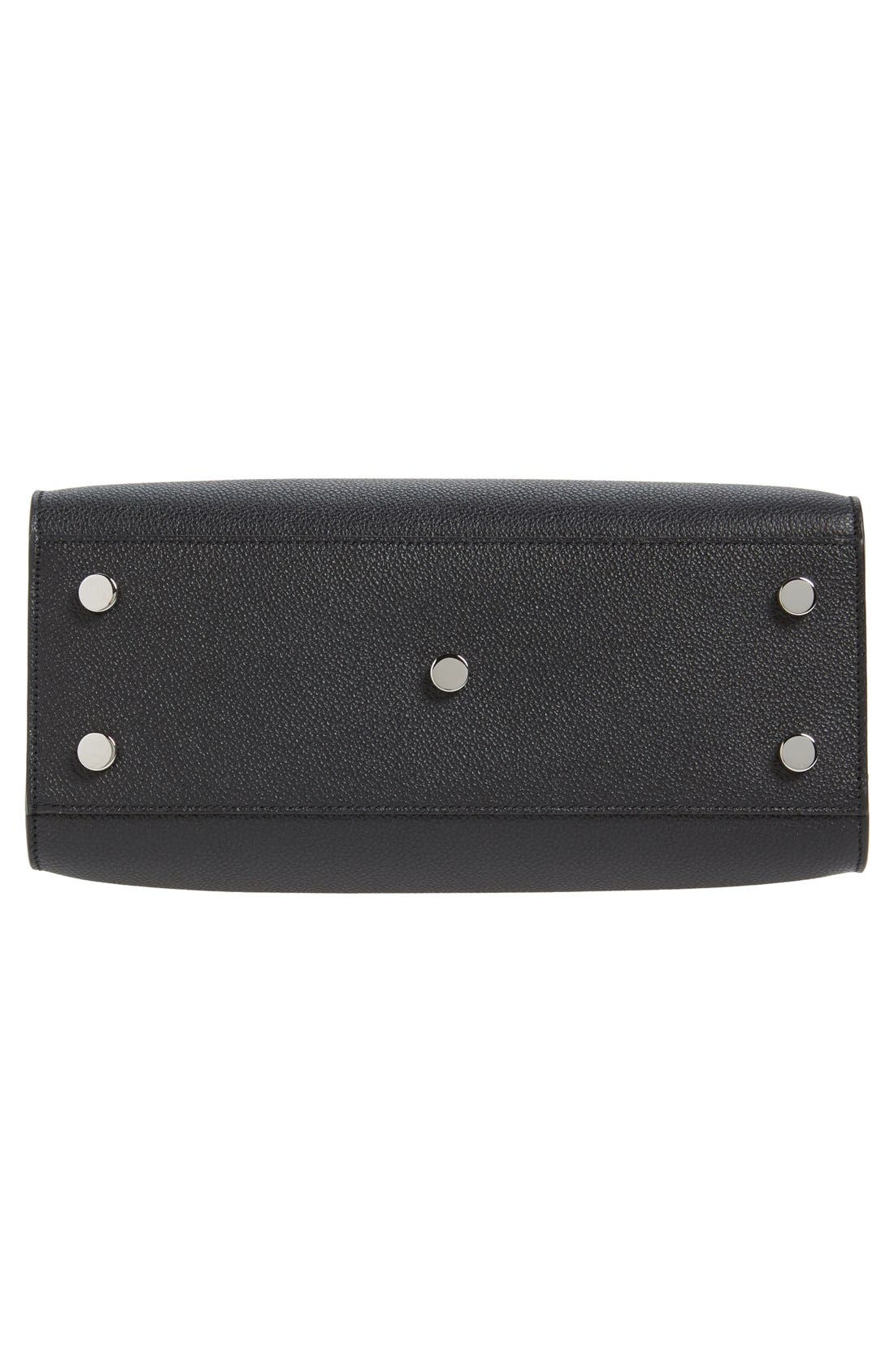 Saint Laurent 'Baby Sac de Jour' Bonded Leather Tote, Alternate, color, 