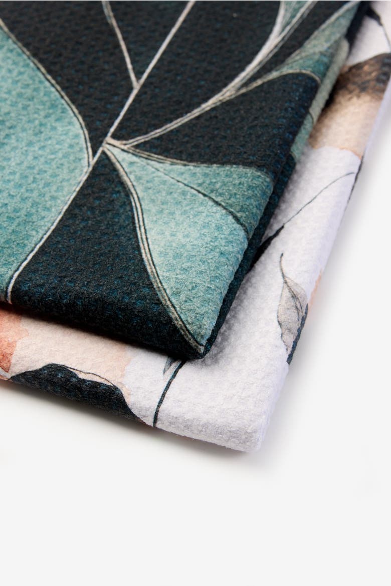 Kitchen Tea Towel Set, Alternate, color, Moody Organic