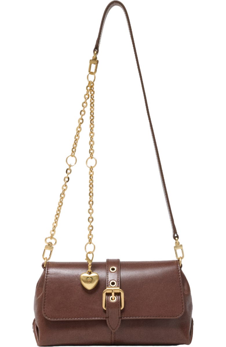 maje Vintage leather Miss M walk, Main, color, Brown