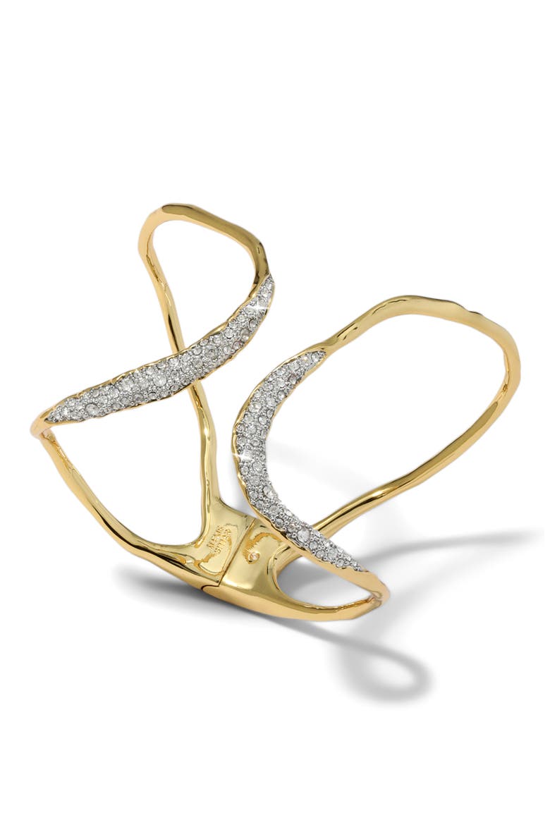 Solanales Crystal Freeform Cuff, Alternate, color, CRYSTALS