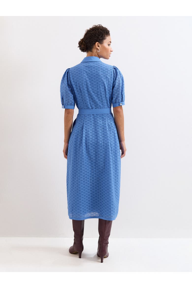 Casey Belted Midi Dress, Alternate, color, Pale Blue