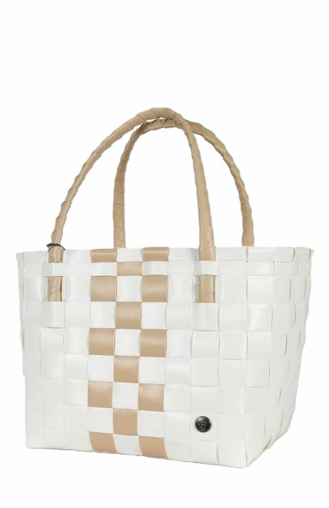 Paris Whites Recycled Tote Bag