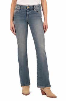 KUT from the Kloth Natalie Mid Rise Bootcut Jeans