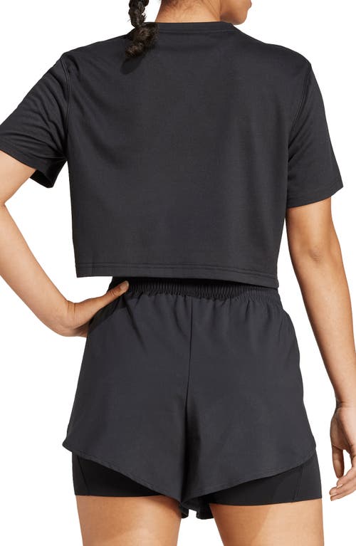 Adidas Originals Adidas Train Essentials Boxy Workout T-shirt In Black