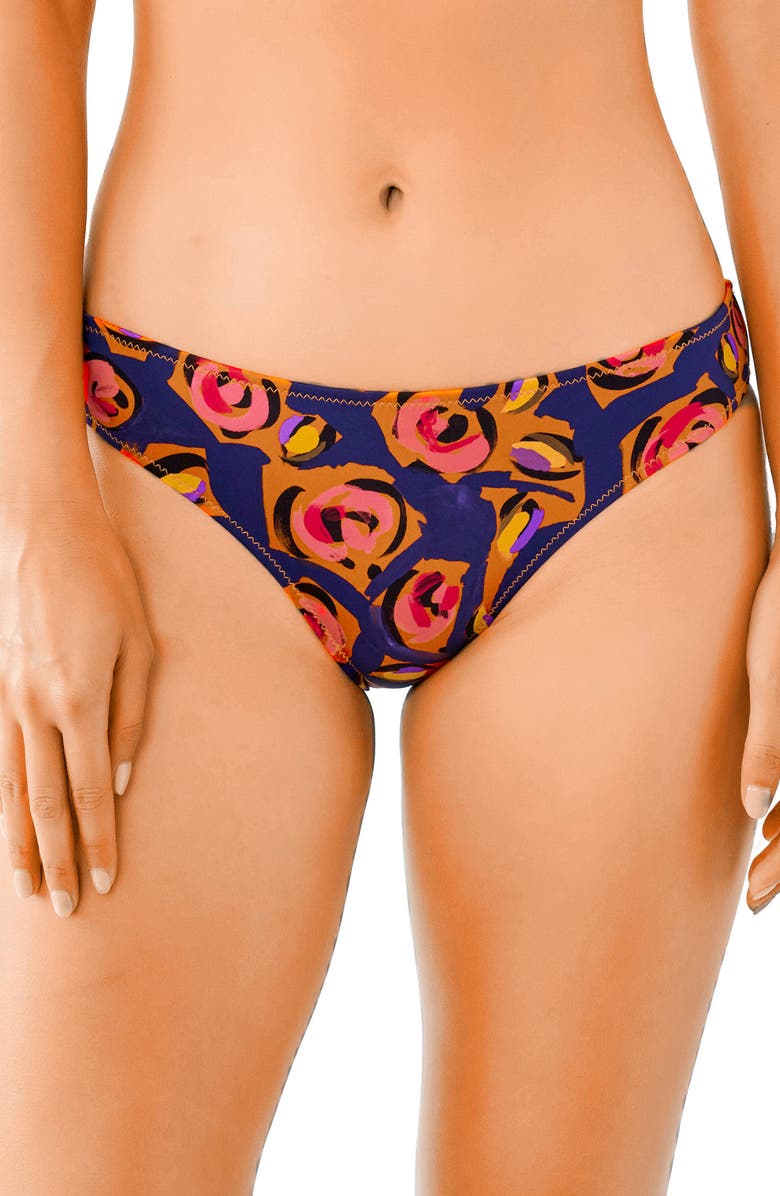 Huit Bikini Bottoms, Alternate, color, Print