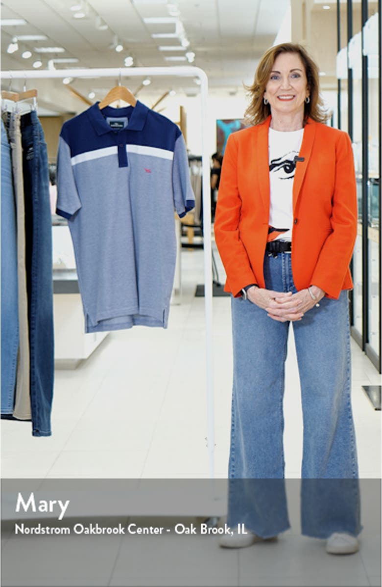 Whitby Colorblock Piqué Knit Polo, sales video thumbnail