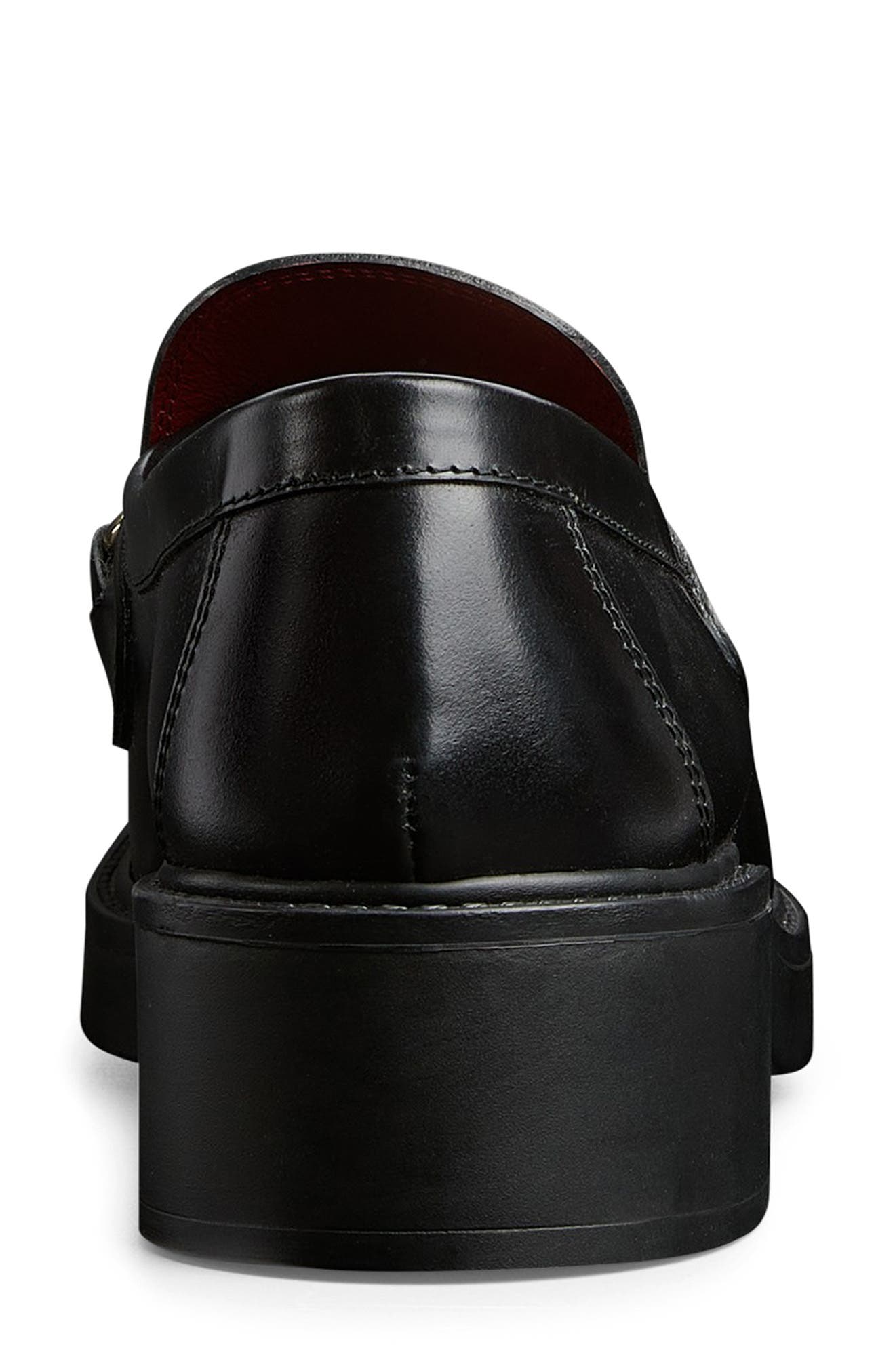 Gucci Mr. Horsebit Loafer, Alternate, color, Black