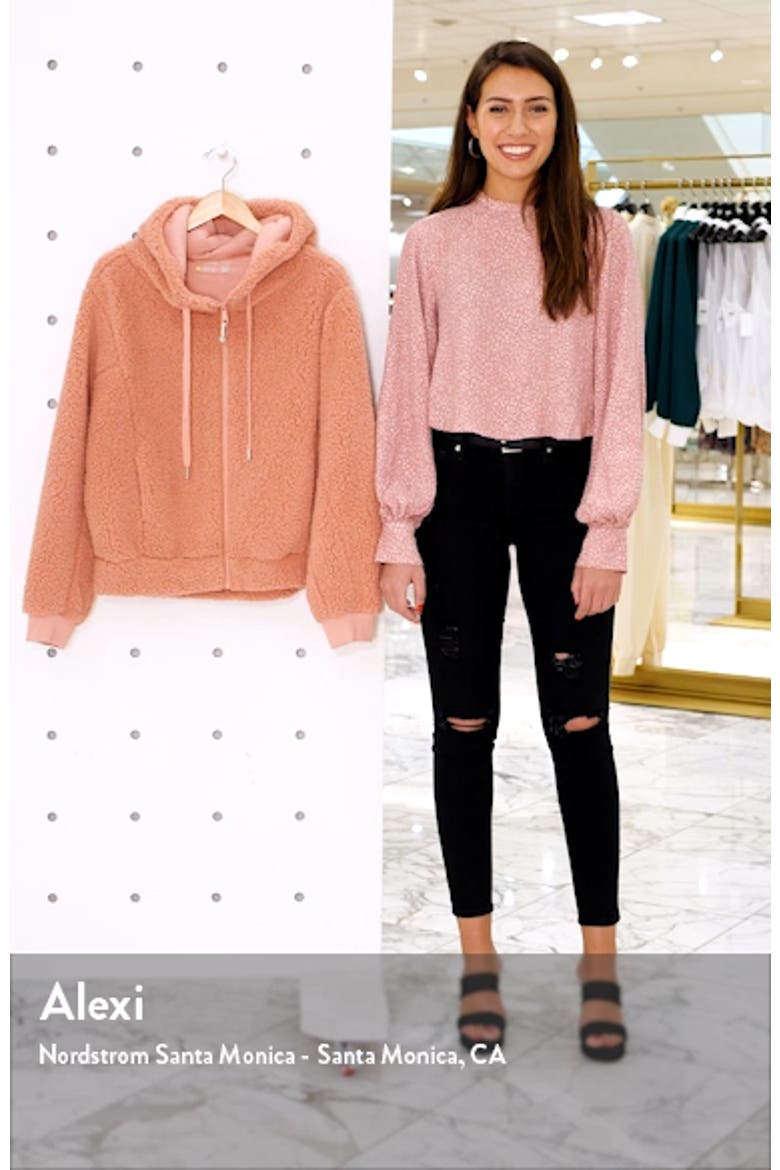 Farrah Hooded Fleece Jacket video