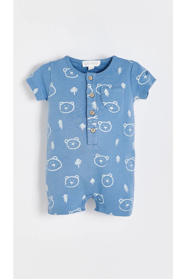 Blue Coverall for Infant, Main, color, PASTEL-BLUE