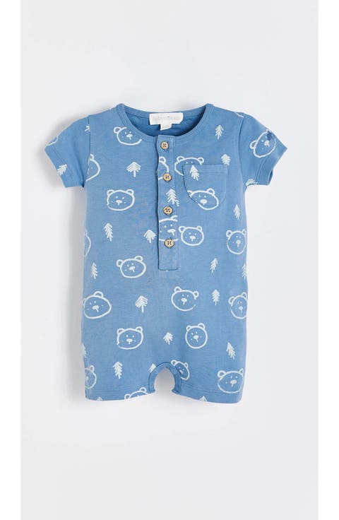 Blue Coverall for Infant
