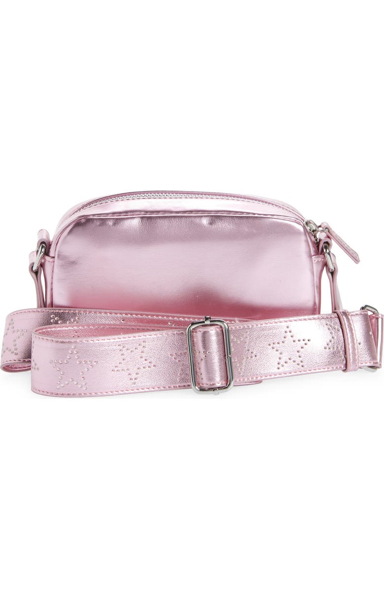 Stella McCartney Kids Quilted Star Faux Leather Shoulder Bag, Alternate, color,