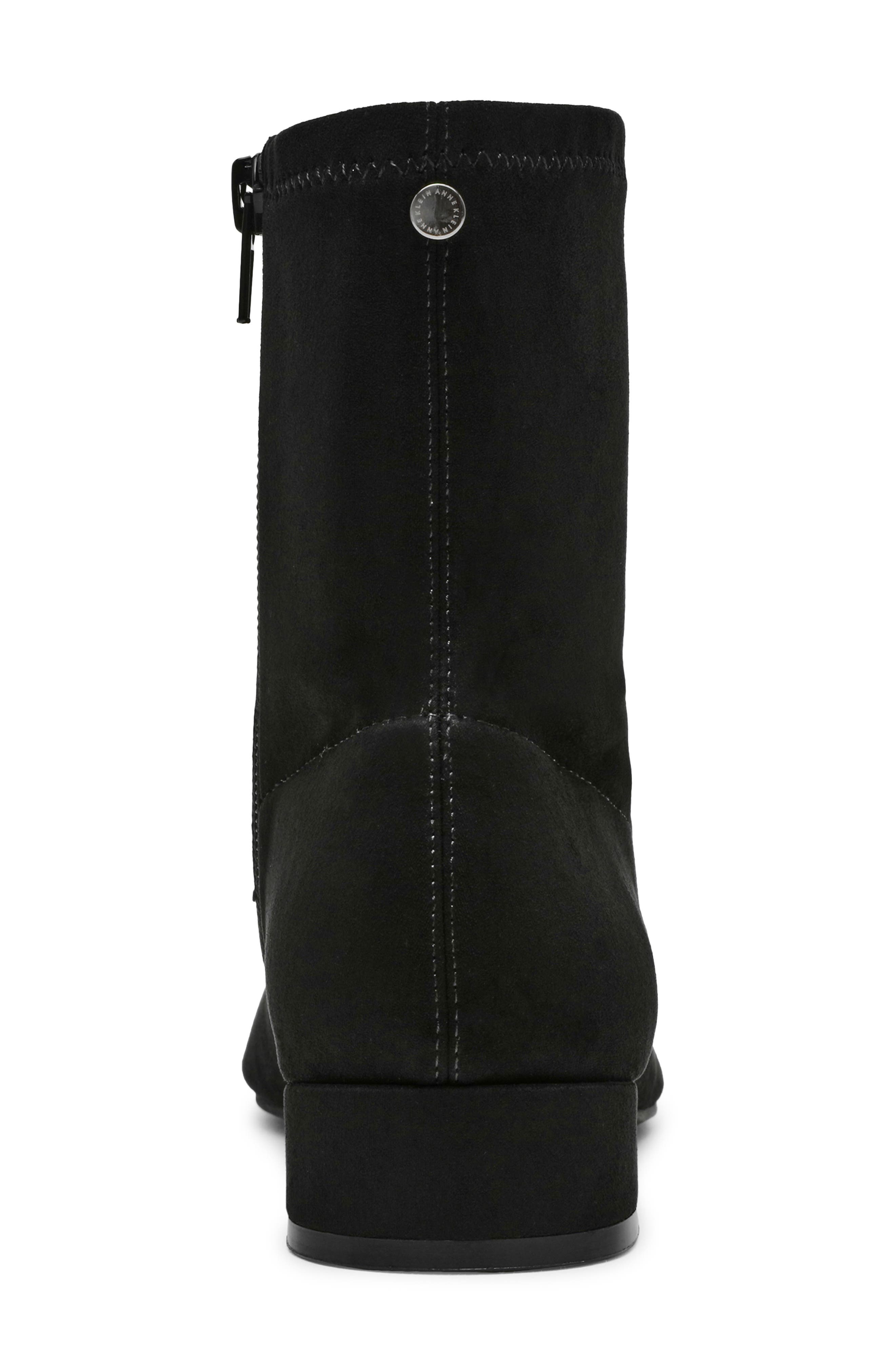 Anne Klein Russ Bootie, Alternate, color, Black Suede