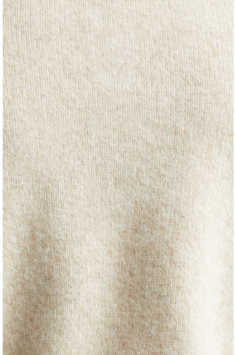 Long Sleeve Wool Polo Sweater, Alternate, color, BISCUIT