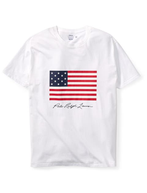 Big & Tall American Flag Graphic Tee