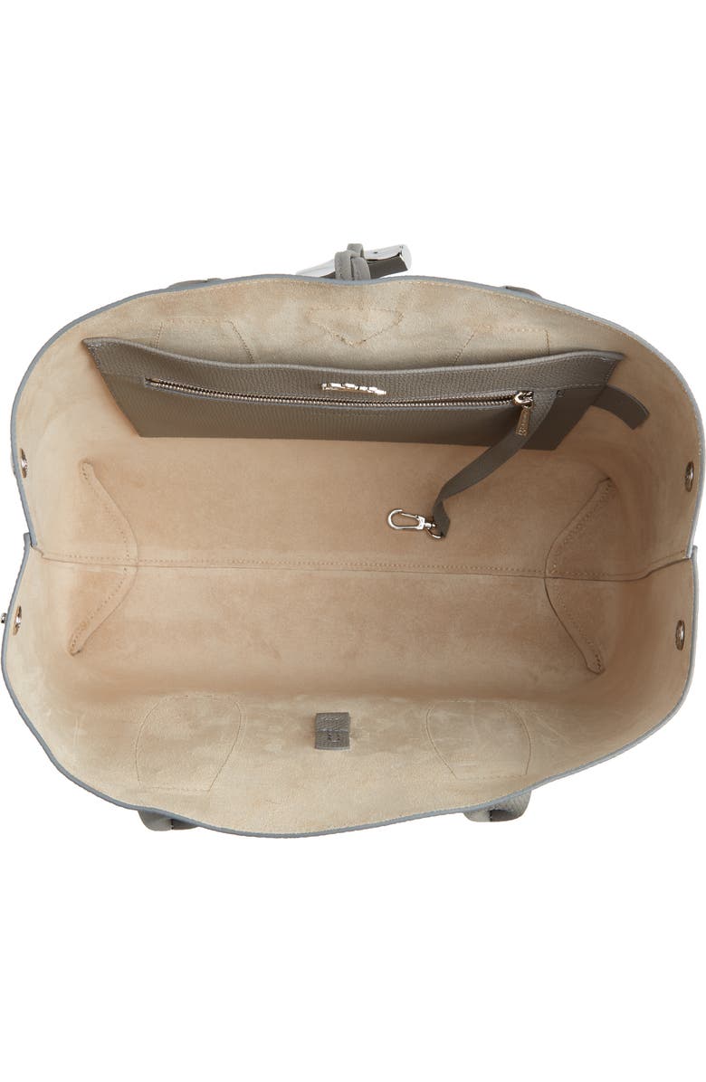 Longchamp Roseau Leather Shoulder Tote, Alternate, color,