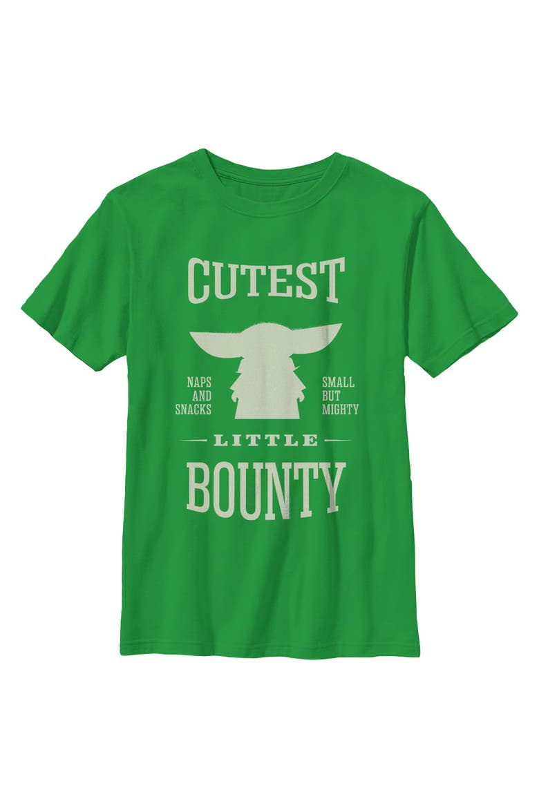 Boys' Cutest Little Bounty Graphic Short Sleeve T-Shirt, Main, color, Kelly Green