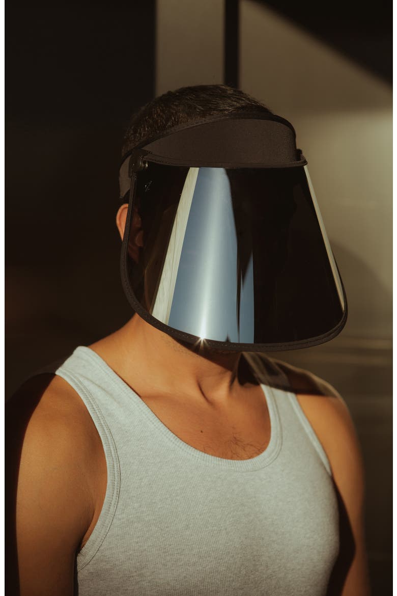 Full Lux Visor, Alternate, color, BLACK