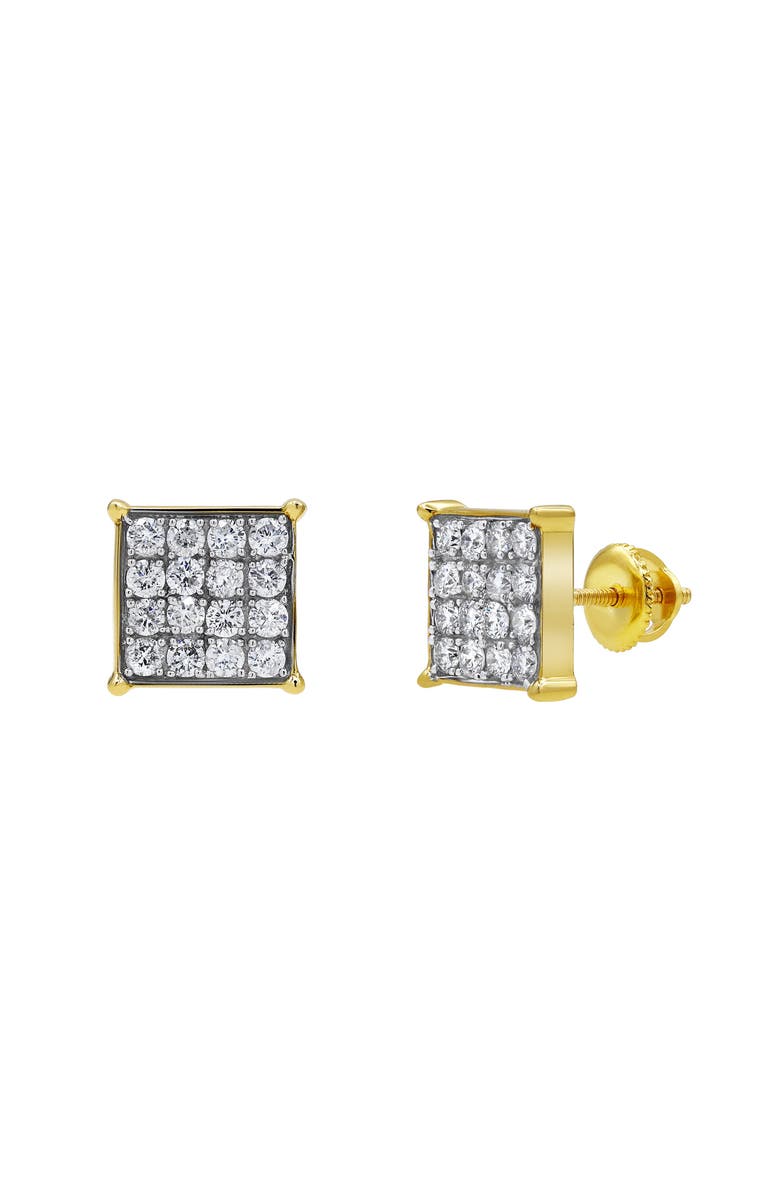 LuvMyJewelry VIP Room 14K Yellow Gold Diamond Stud Earrings - 0.70ct., Main, color, 14K Yellow Gold