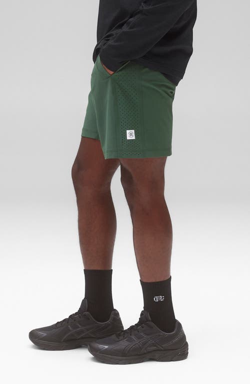Reigning Champ 7-inch Performance Nylon Training Shorts In Green