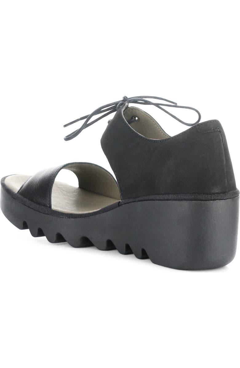 Fly London Bilu Platform Wedge Sandal, Alternate, color,