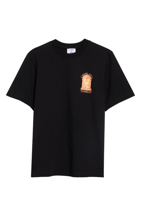 Classic Fit Hermons Mirage Arch Organic Cotton Graphic T-Shirt