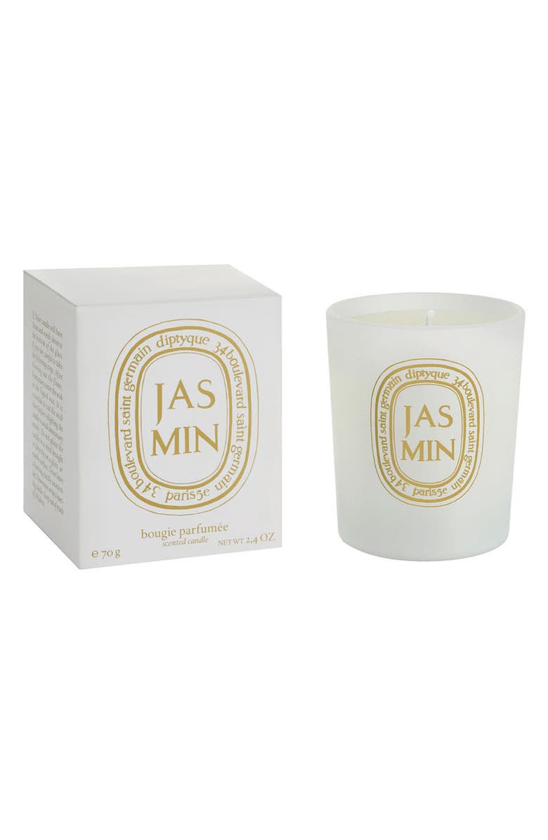 Diptyque 'Jasmin' Scented Candle, Alternate, color,