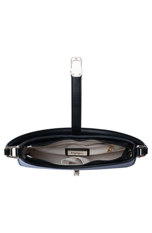 Mms Design Studio Buckle Tab Shoulder Strap In Black