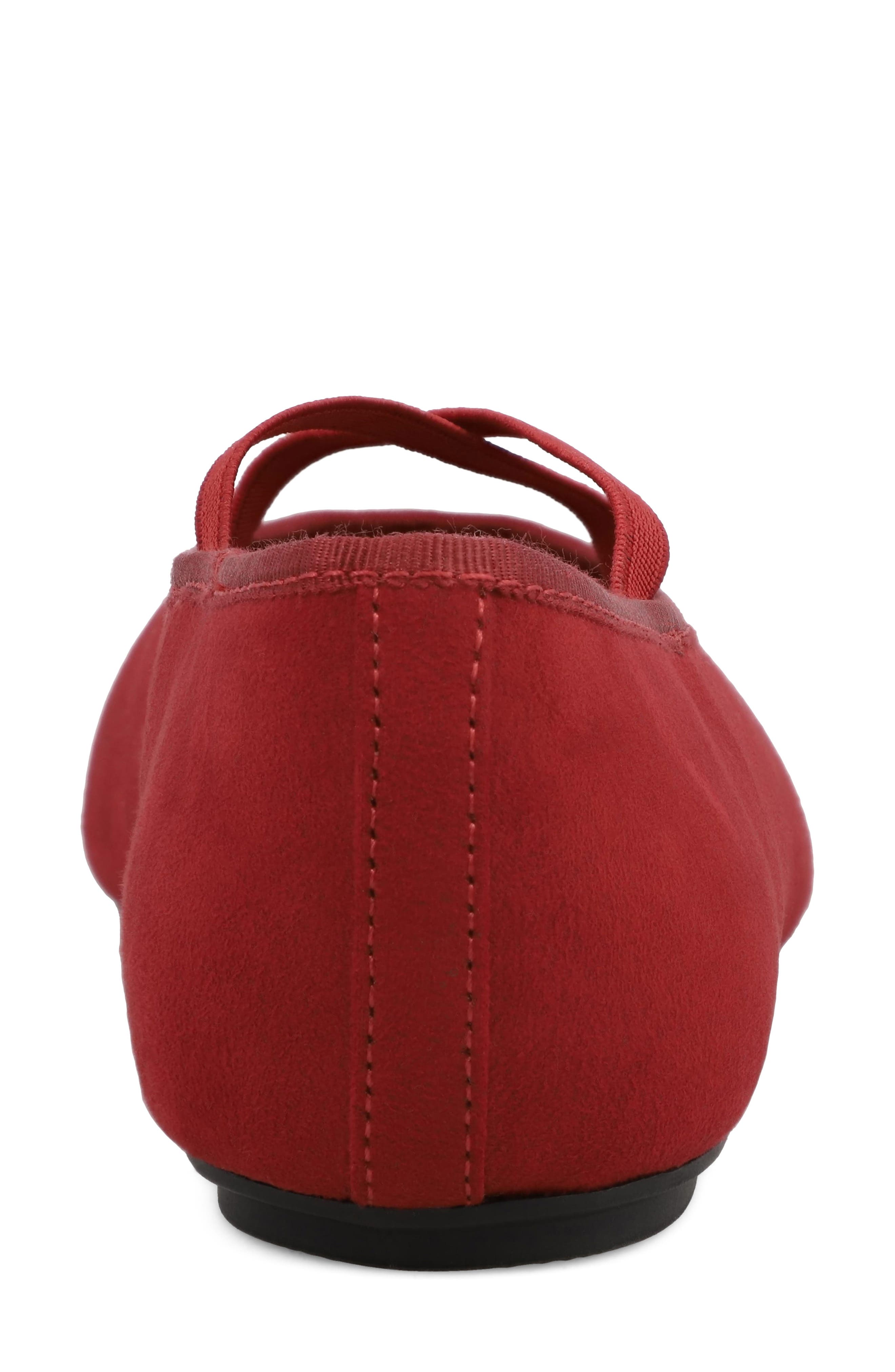 Tori Ballet Flat, Alternate, color, RED