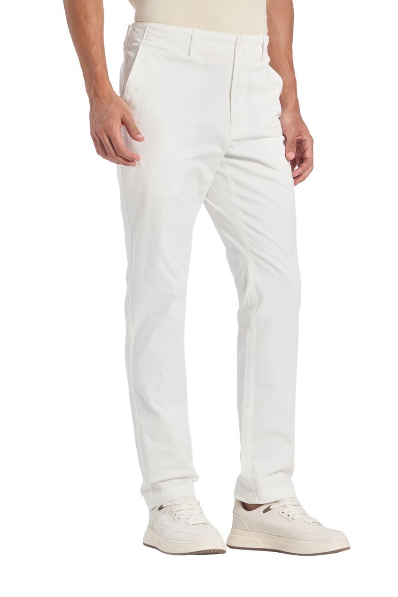 Men's Stretch Cotton Chino Pants, Alternate, color, Off-White