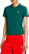 adidas Originals 3-Stripes Slim Fit T-Shirt