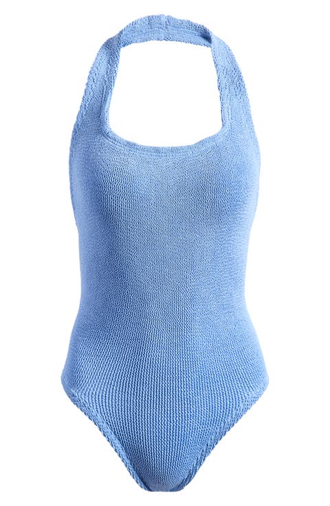 Sandy Halter One-Piece Swimsuit