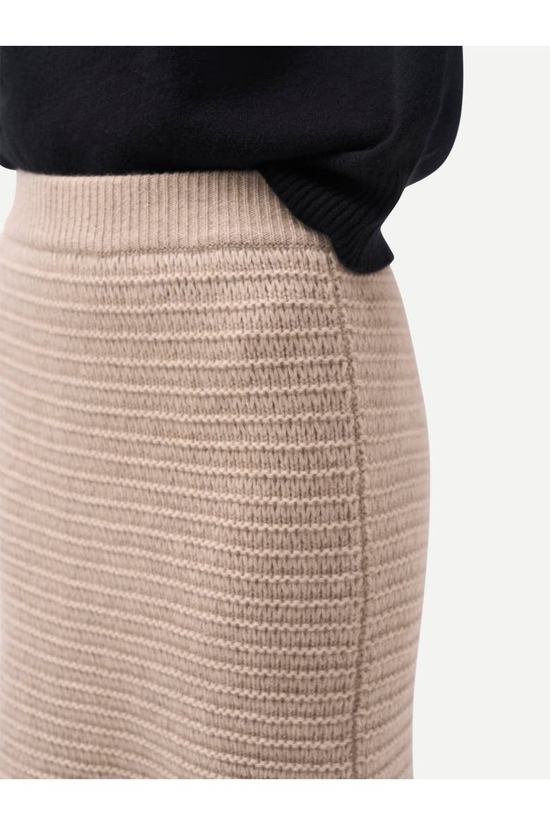 Cashmere Sheath Skirt, Alternate, color, warm grey