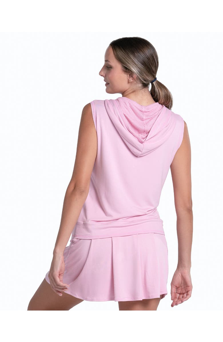 Lucky in Love Lucky Day Hoodie Vest, Alternate, color, Paris Pink