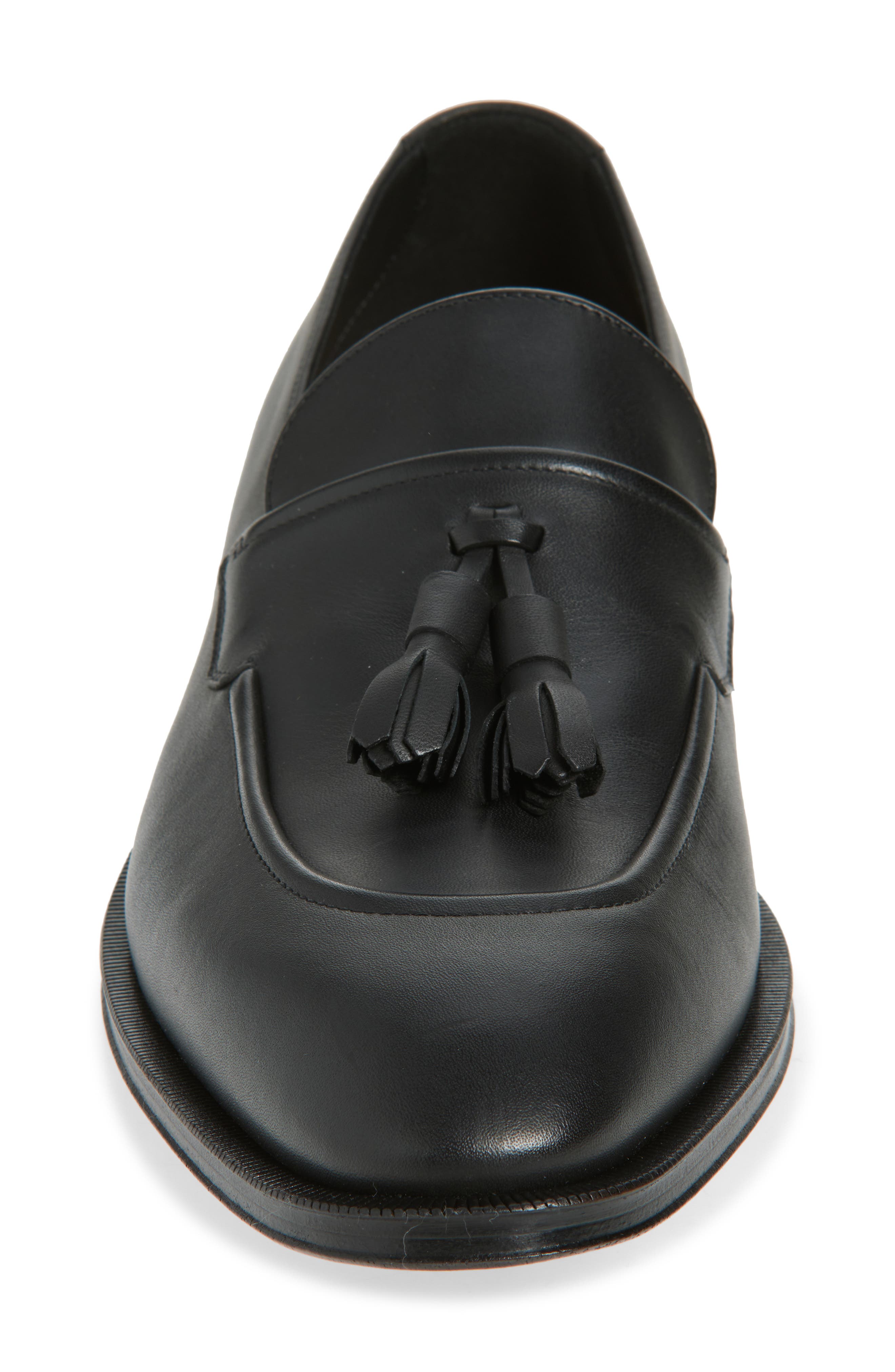 BOSS Derrek Tassel Loafer, Alternate, color, Black