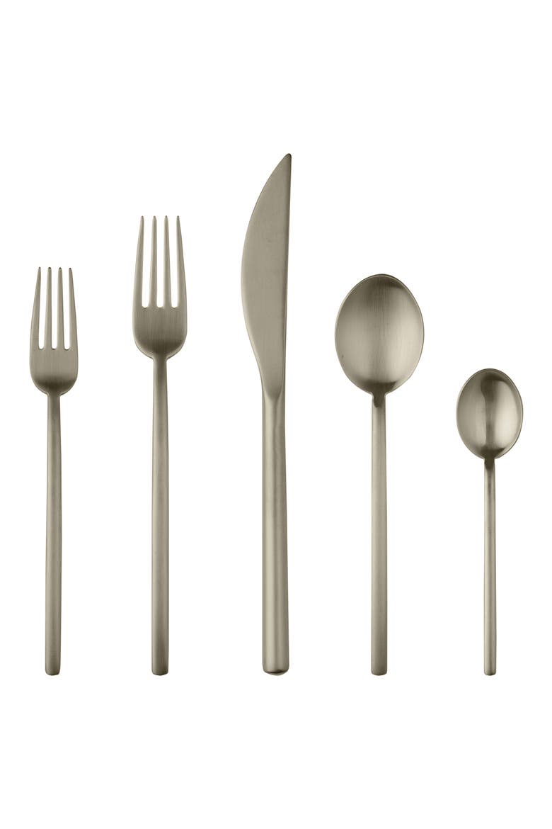 Linea Ice 5-Piece Place Setting, Main, color, CHAMPAGNE