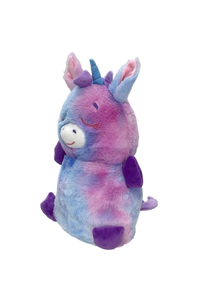 Upside Down Inside Out Pink Cat, Rainbow Unicorn, 2 In 1 Animal Plush, Alternate, color, Multicolored