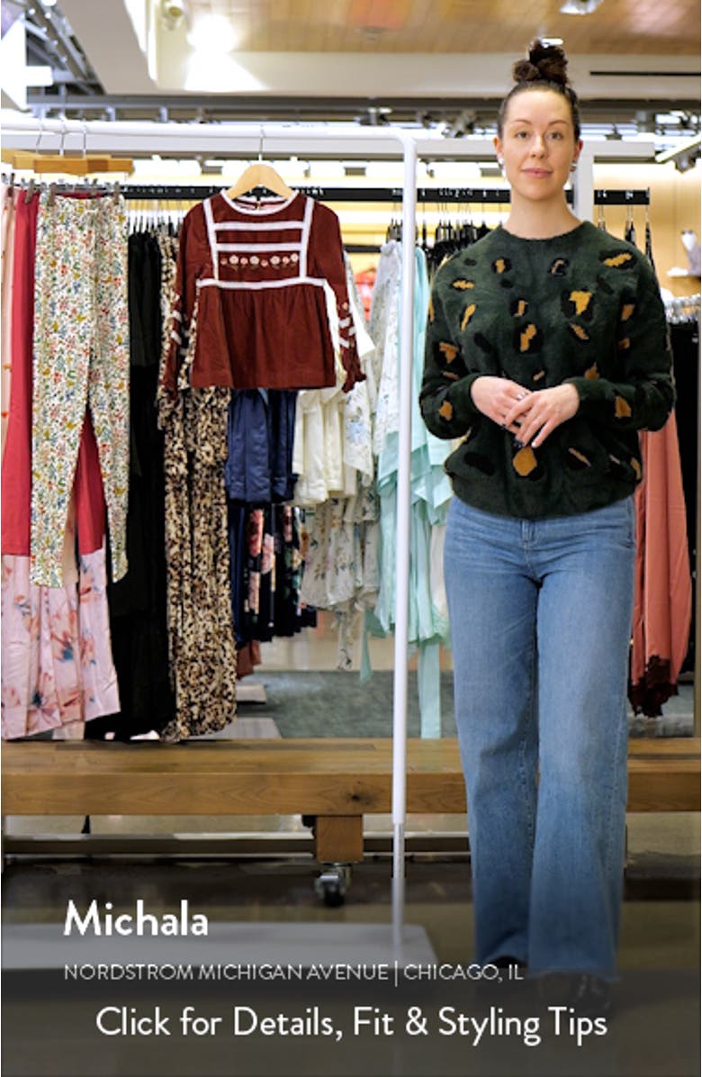 Kids' Embroidered Lace Cotton Top, sales video thumbnail