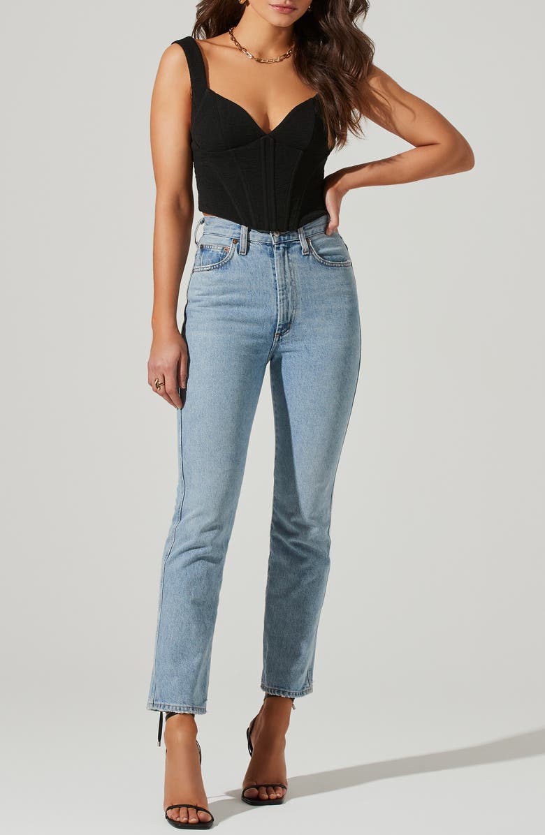 ASTR the Label Corset Crop Tank Top, Alternate, color, 