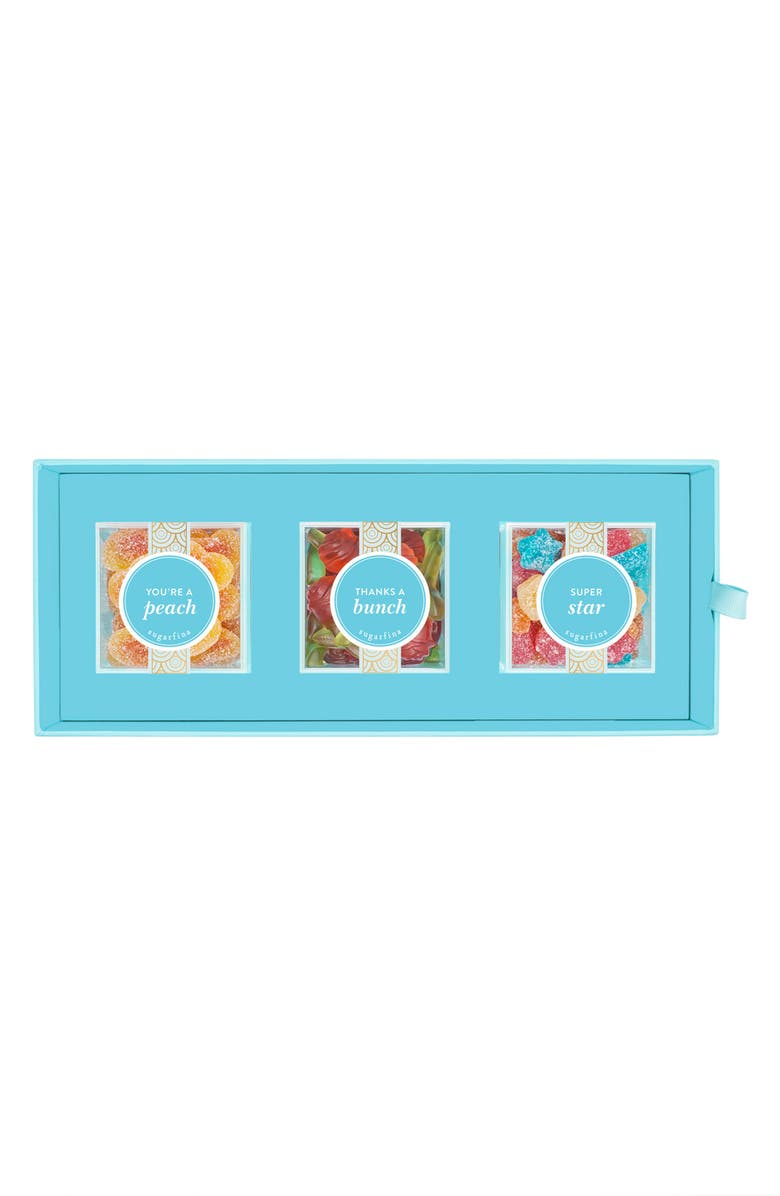 sugarfina Thank You 3-Piece Candy Bento Box, Alternate, color, 