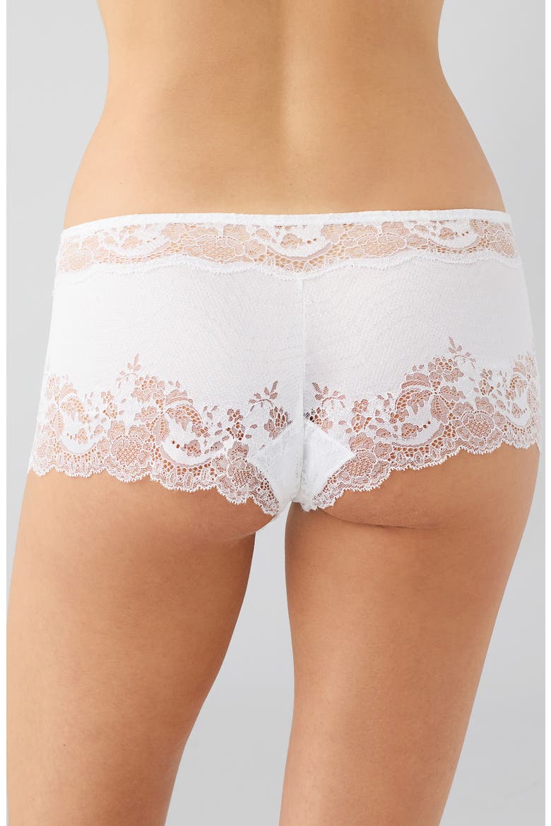 Modern Affair Boyshorts, Alternate, color, WHITE